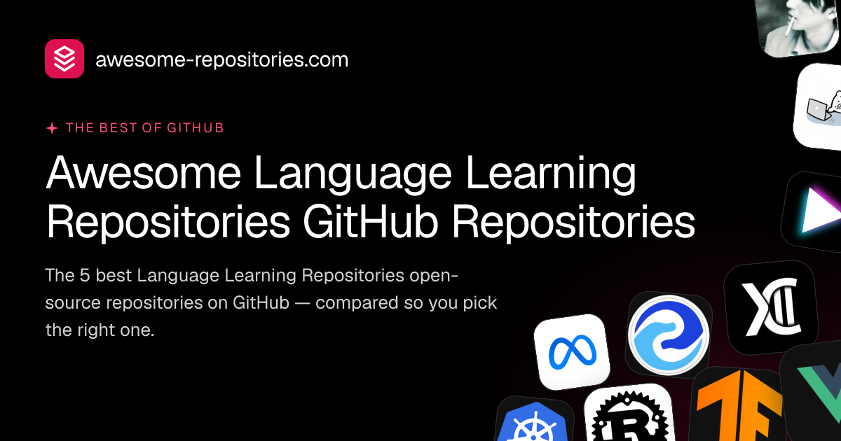 5 Best Language Learning Repositories GitHub Repos (2026)