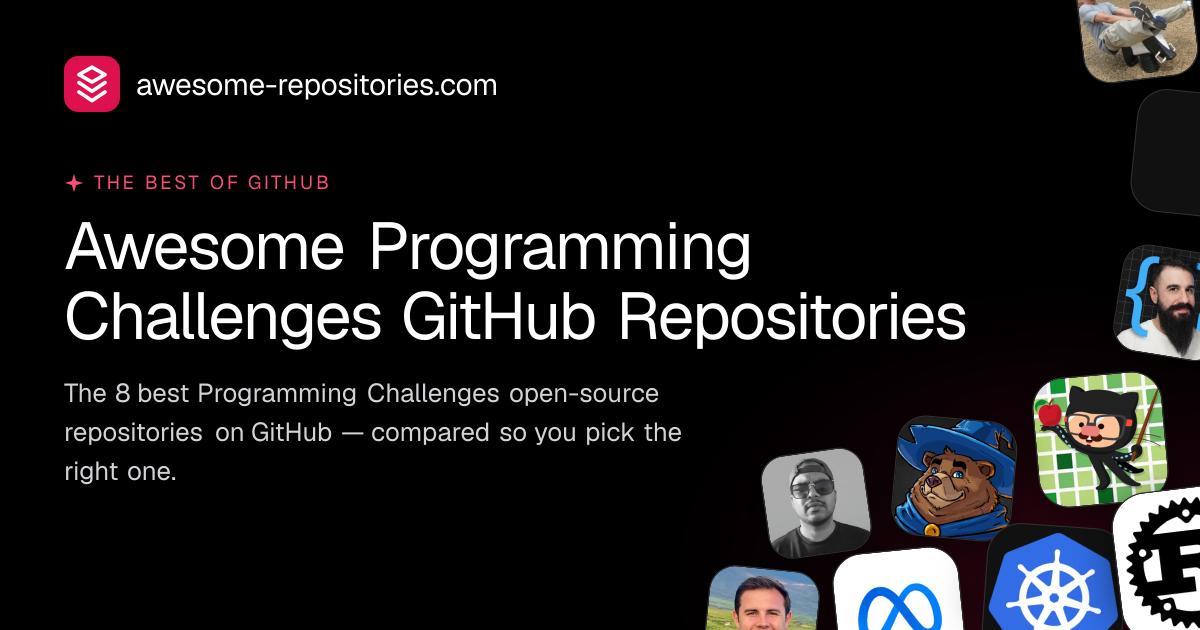 8 Best Programming Challenges GitHub Repos (2026)